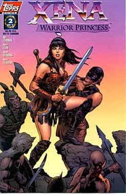 Xena: Принцесата-войн (том 1), #2 VF / NM ; комикс Topps
