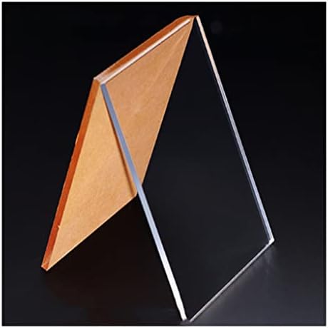 Лента от прозрачна Лят Плексиглас от Акрил лист, 2 mm, 3 mm, 4 mm, 5 mm, Прозрачна Пластмасова Дъска от Плексиглас за Означения, дизайн работи (Цвят: 4 мм, размер: 200X300)