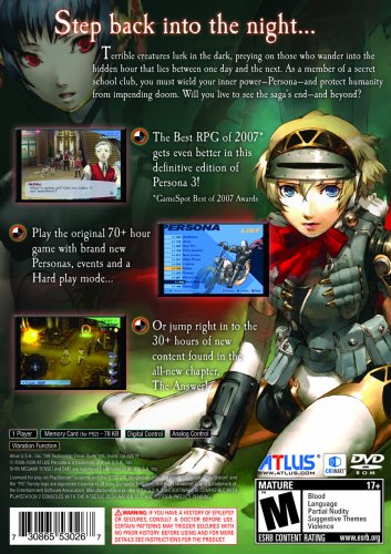 Persona 3 FES от cd-диск със саундтрака и Артбуком - PlayStation 2 (ограничена)