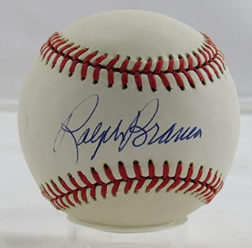 Автограф на Ралф Бранки С Автограф Rawlings Baseball B103 II - Бейзболни Топки с Автографи