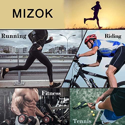 MIZOK Мъжки Обтягивающая Мрежа За Йога, Спортни къси Панталони За Бодибилдинг, Фитнес Бански със Заглушител