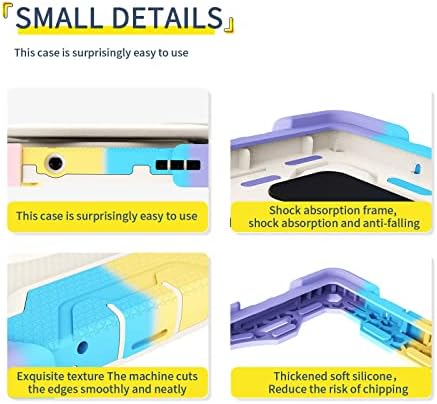 Калъф за таблет за деца, съвместима с Lenovo Tab M8 HD 8 инча 2019/2020 (8505F / 8705F), калъф-поставка с въртяща