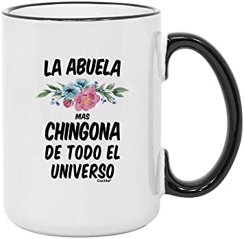 Чаша Каситики Абуэлиты. Бабини подаръци На испански. La Abuela Mas Chingona De Todo El Universo Coffee Cup.