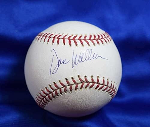 Автограф на Дейв Уолъс Tri Star Coa 2004 световните Серии по бейзбол с Автограф - Бейзболни топки с автографи