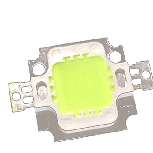 GalaxyElec 50шт 10 W led чип Интегрирана Висока Мощност 10 W led мъниста 10 W Зелен led чип 9-11 515-525lm
