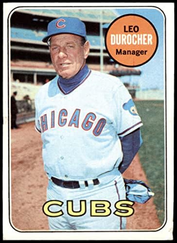 1969 Topps 147 Лео Дюрочер Чикаго Къбс (Бейзболна картичка) VG Cubs