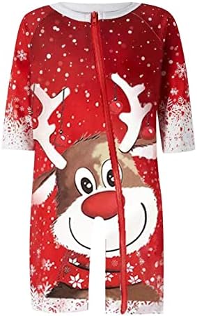 Коледни Семейни Пижами DIYAGO, Еднакви Комплекти с Любимите герои Тениска с дълги ръкави и Панталони, нощница,