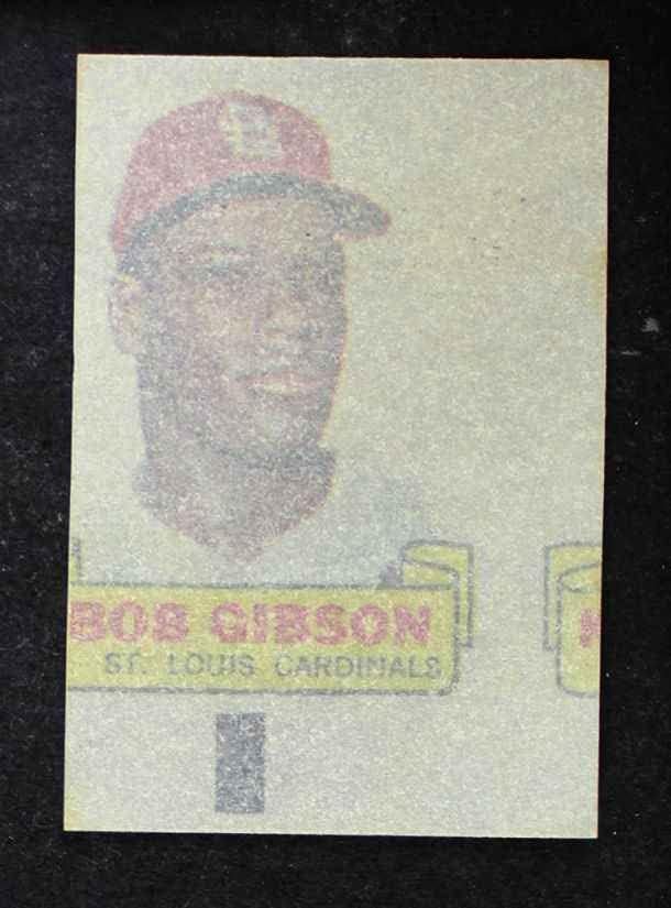 1966 Топпс Боб Гибсън Сейнт Луис Кардиналс (бейзболна картичка) VG Кардиналите