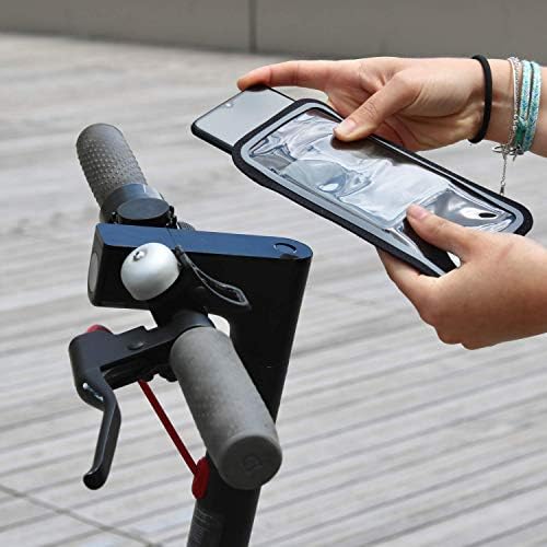 Магнитен Държач за Велосипеди телефон Shapeheart Размер XL за телефон с дължина до 16,8 см, черен