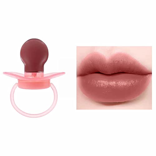 WGUST Блясък за устни в епруветка Dudu Milk Lip Glaze Сладък Цвят на устните Лек и устойчив Цветен Грим Не избледнява Блясък за устни Beauty Counter