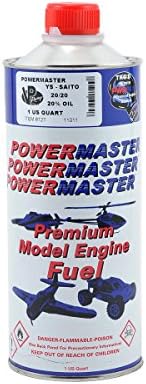 Самолетно гориво PowerMaster YS-Saito 20/20 (20% Синтетична смес) (Един литър)