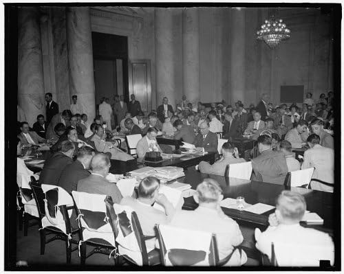 Исторически находки Снимка: Това Гердлер, Представени клетва, Комитетът на Сенатската пощенски клон, Вашингтон,