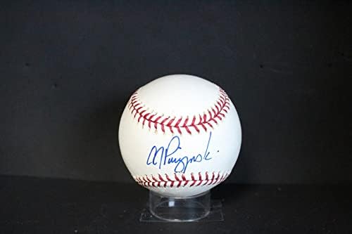 Бейзболен автограф с автограф Ей Джей Пьержински Auto PSA/DNA AM48826 - Бейзболни топки С Автографи