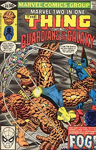 Marvel Две в едно #69 VF; Комиксите на Marvel | the Thing Пазителите на Галактиката