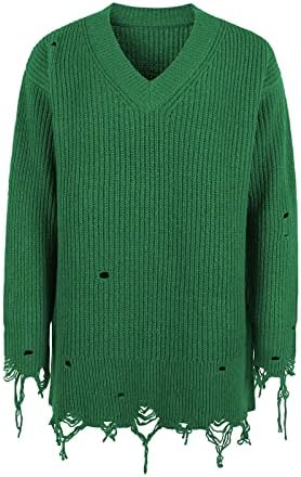 NOKMOPO Пуловер за бременни, Ежедневни Мода 2022, Вязаный Обикновен Пуловер с Дълги Ръкави, Най-Графична Hoody