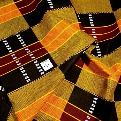 Африкански принт върху плат Кент 2 - Плат Серенгети (6 ярда) Памучен плат с африканските принтом Анкара Кент