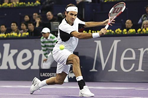 Снимка на Плакат с Роджър Федерер, Лимитированная печат, Известен Тенисист, Шампион, Секси Размер 24x36 1