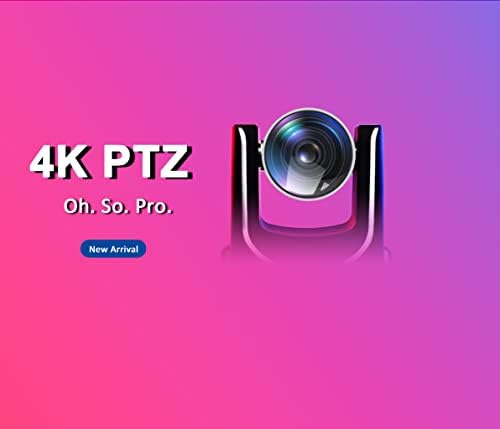Камера AVKANS 4K NDI, 20X SDI/HDMI/USB /IP пряко излъчване 4K PTZ камера за Видеопроизводства Църковни дейности......