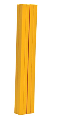 Vestil V-PAD-Защитна подплата за колони, I-68-Y, Двутавровая греда, 6 ', 8, Жълто