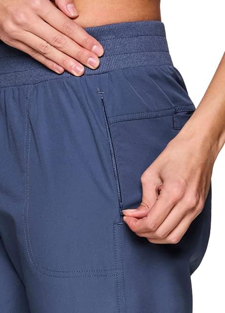 Дамски Ежедневни Туристически бързо съхнещи Тъкани Панталони за джогинг по Щиколотку Avalanche с джобове