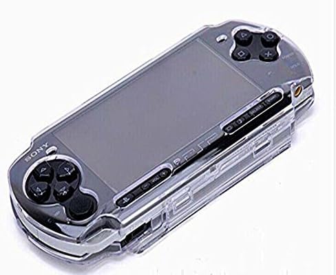 Кристален Обвивка Твърд Протектор Защитна Обвивка, Калъф за Носене за Игрова конзола Sony PSP 2000 и 3000 Прозрачен