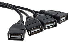 удължителен кабел-адаптер RJ-45 на USB ХЪБ с дължина 50 м /USB, RJ-45 за 4-портов USB хъб
