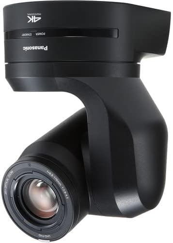 PTZ камера Panasonic AW-UE150KPJC 4K UHD, 20-кратно оптично увеличение, 3840x2160, PoE, (черна)