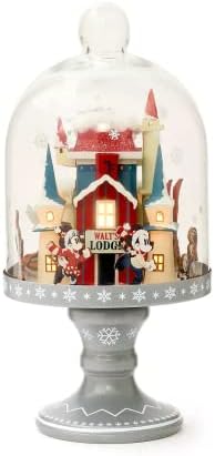 Паркове на Дисни Дисни Walt's Holiday Lodge Приятели Мики Празничен Коледен Светлинен Купол, Многоцветен, Един