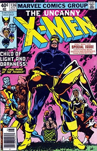 Хората X (1-ва серия) #136 (павилион за вестници) FN; Комиксите на Marvel | Сага за Тъмната Финикс