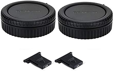 Комплект от 2 теми, на капака на корпуса с затваряне на F и задната капачка на обектива за Nikon D3500 D3400