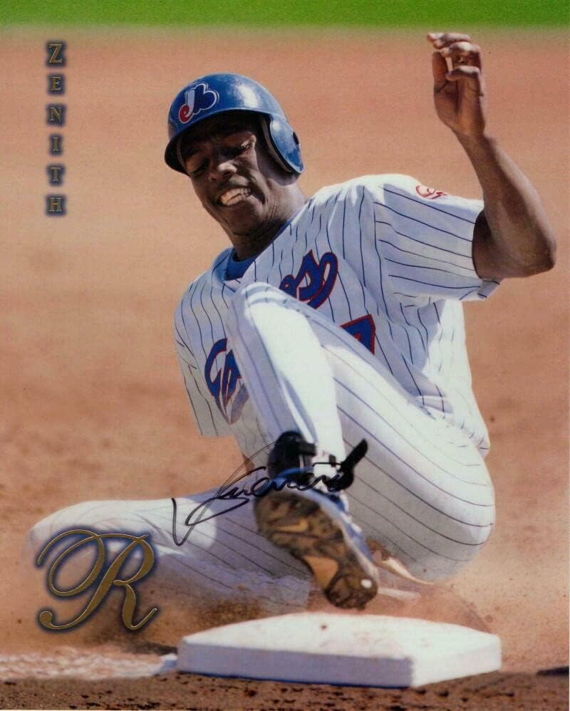 Владимир Гереро Подписа Картичка с Автограф 8x10 Zenith '97, Портрет на Голям размер Снимки на MLB с автограф