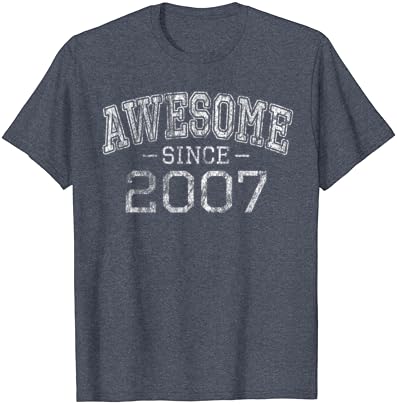 Страхотна Тениска в Ретро стил 2007 година на раждане подарък за рождения си Ден