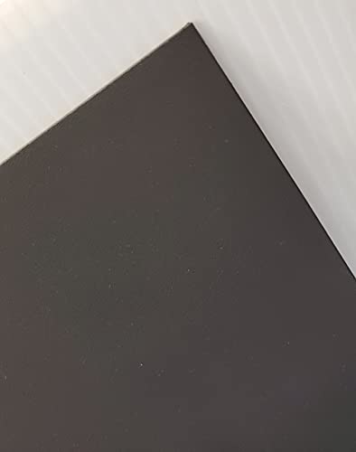 Термоформовочный лист Kydex T - Black Премиум-клас с Дебелина 24 x 48 инча 0,060 инча (1/16)
