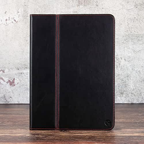 Калъф за iPad на 10-то поколение (модел 2022) от естествена кожа премиум-клас Slim Cover / Smart Folio с двойна