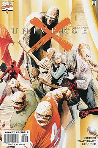 Вселената X 9 VF; Книга на Marvel comics | Алекс Рос Джим Крюгер