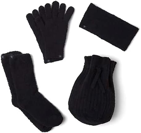 Комплект зимни Barefoot Dreams CozyChic® (bag-чанта, Ръкавици, Чорапи и набор от ски чалми на главата)