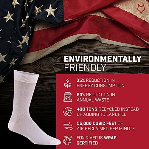 Чорапи за хокей на открито Fox River Фитил Dry Coolmax Crew Чорапи liner четки
