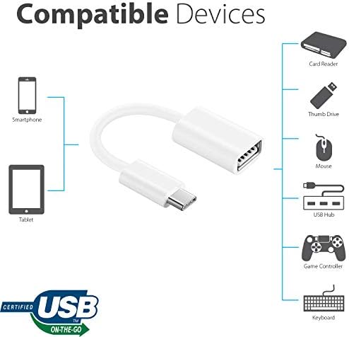 Адаптер за USB OTG-C 3.0, съвместим с вашия ZTE Nubia Red Magic Pro 7, осигурява бърз, доказан и многофункционално