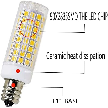 Подмяна на халогенни крушки VUITUY E11 led Bulb 75w 100w, е Основата на мини-sconces свещ JD T4 e11 110V 120V