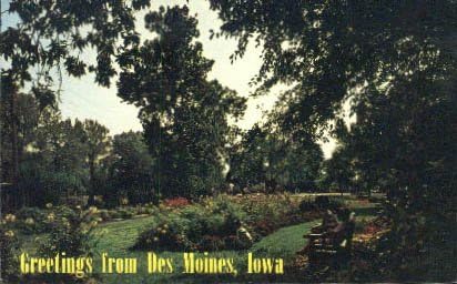 Пощенска картичка от Де-Мойна, Айова