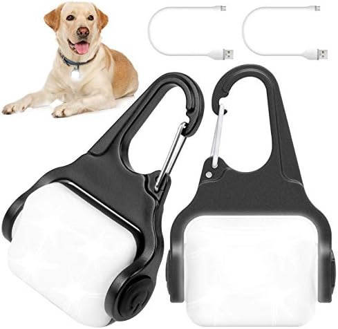 Куче Светлини за нощни разходки, която се презарежда чрез USB Нашийник за кучета, 3 режима на осветление за