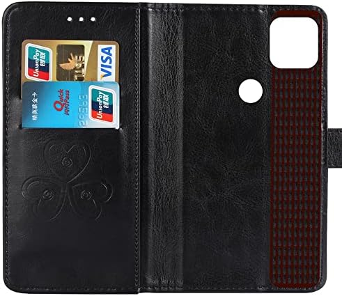 TienJueShi Rosa поставка за книги Ретро бизнес Флип кожен защитен калъф за вашия телефон Blu s91 6,5 см калъф