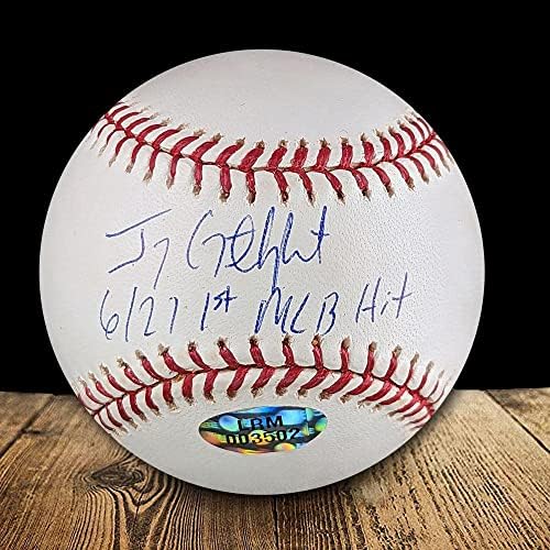 Джоуи Гатрайт с Автограф от Официалния представител на МЕЙДЖЪР лийг Бейзбол - Бейзболни топки с Автографи