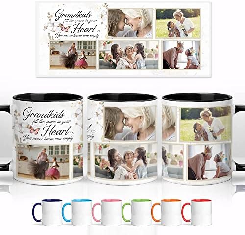 Уникални персонализирани бабини чаши със снимка - най-Добрите подаръци за баба - Баба чаши от Внучки - Подаръци