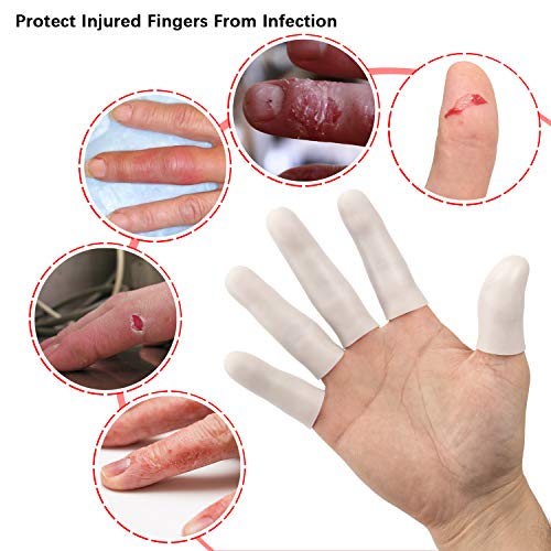 Гел Защитни Ръкавици за подкрепа на пръстите, Гел Подложки за пръсти / Калъфи - Различни Размери Силиконови