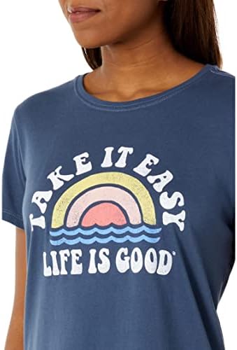 Life is Good, Успокой се, Rainbow Waves, Тениска с къс ръкав Crusher-Lite™