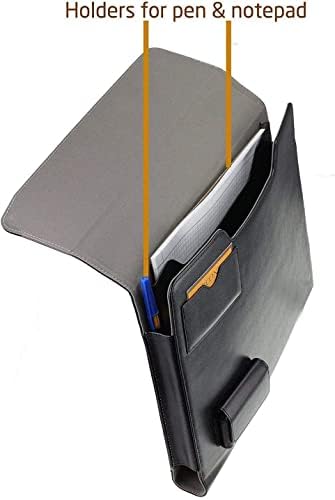 Калъф-за награда от черна кожа Broonel - Съвместима с лаптопа ASUS Vivobook S S501UA-EJ763T 15