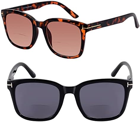 Mass Vision 'The Jet Setter' 2 Чифта женски Модни бифокальных слънчеви очила за четене