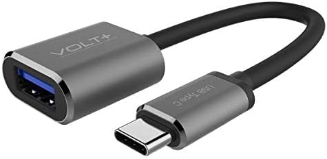 PRO USB-C USB 3.0, съвместим с адаптер JBL Live Pro + TWS OTG, осигурява предаване на пълния размер на данните и скоростта на USB устройства до 5 gbps! [Сив цвят на оръжеен метал]
