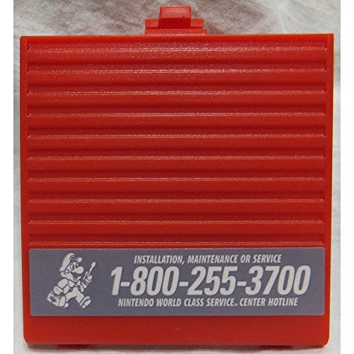 Game Boy Играе силно, лъчисти червен капак на отделението за батерията / задвижваната / калъф [GB Оригинал]
